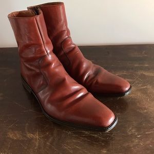 CALZOLERIA Hand made -Italian leather boots